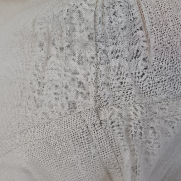 Anthropologe Devotion Twins Long Sleeve Dress Size M Women Boho Cotton Pockets - Picture 10 of 14